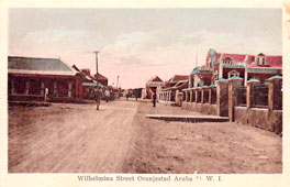 Oranjestad. Wilhelmina Street