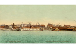 Toronto from the bay, 1901