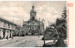 Santiago. Church of the Recoleta