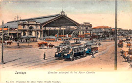 Santiago. Main Railway Station