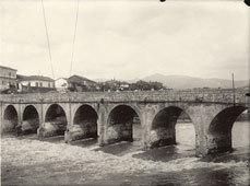 Tegucigalpa. Bridge construction