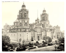 Mexico City. The Cathedral