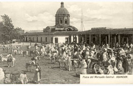 Asunción. Plaza del Mercado Central