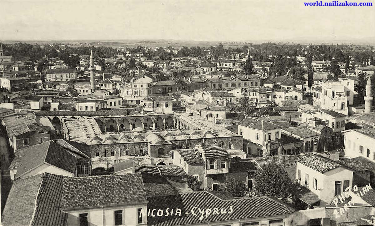 Nicosia. Panorama of the city
