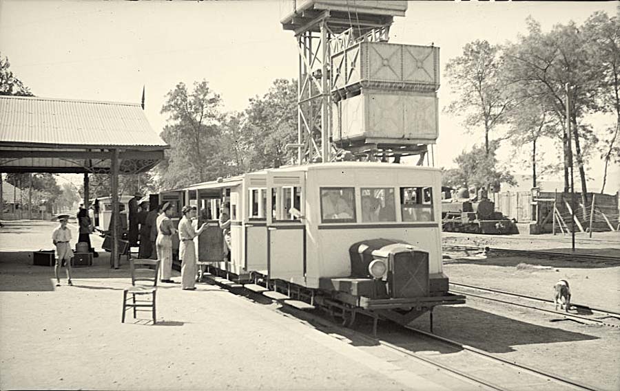 Nicosia. Station, Cyprus Express, August, 1945