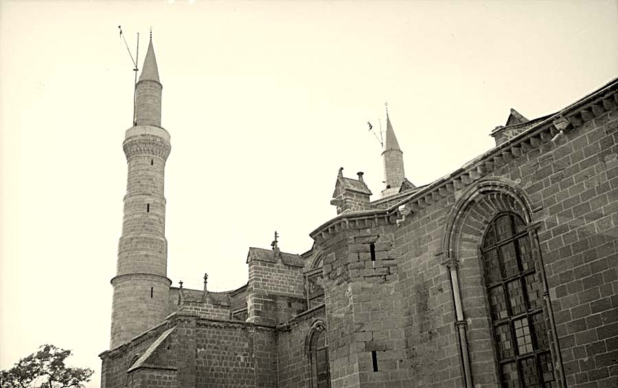 Nicosia. Tower of St. Sophia Mosque, August, 1945
