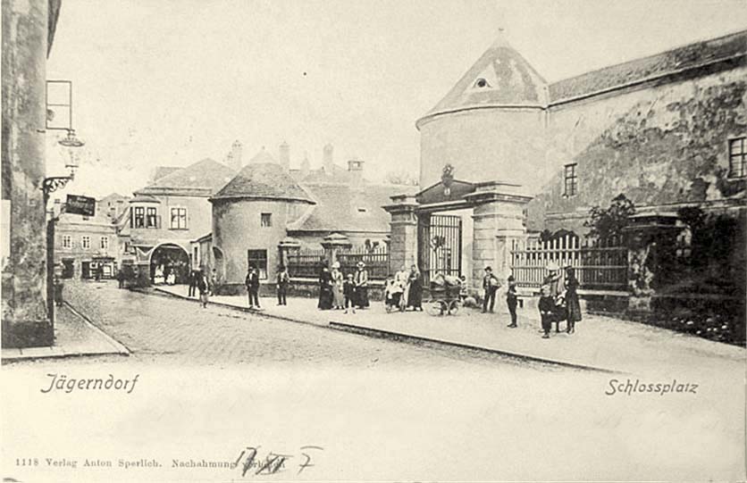 Krnov. Schlossplatz, 1907