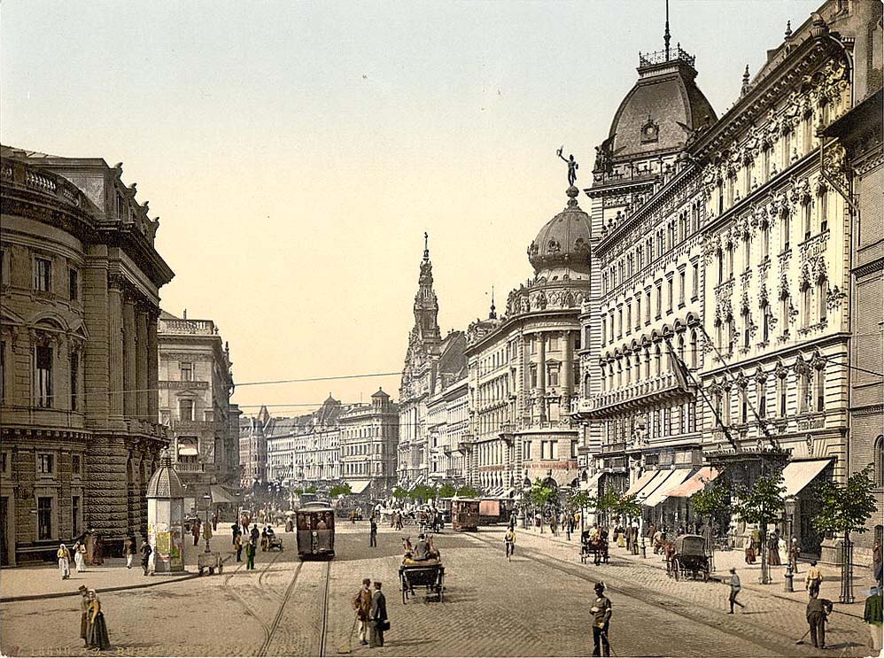 Budapest. Ring Street, circa 1900