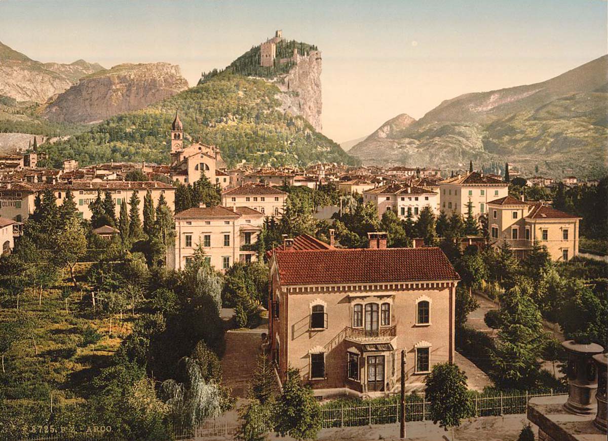 Arco. Panorama of the town, circa 1890