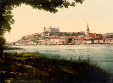 Bratislava. View of city, 1900