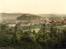 Ljubljana. Panorama of the city