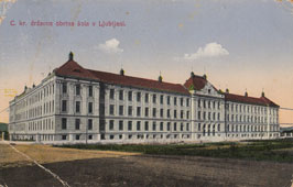 Ljubljana. State craft school, 1918