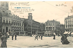 Madrid. Puerta del Sol, 1912