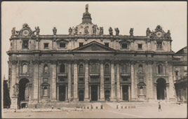 Vatican City. St Peter's Basilica, circa 1920s