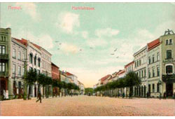 Klaipeda. Market Street, 1910