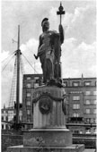 Klaipeda. Monument to Borussia, 1941