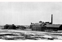 Panevezys. Sugar Factory in the late 30s