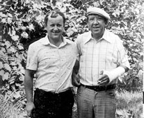 Dubossary. Yuri Nikulin and Peter Chizhakovsky, 1986
