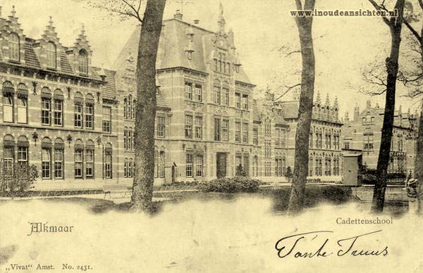 Alkmaar. Cadet School, 1901
