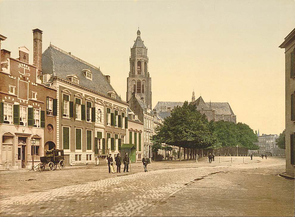 Arnhem. The great market, 1890
