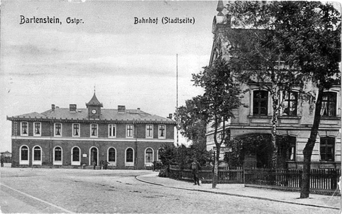 Bartoszyce. Bahnhof
