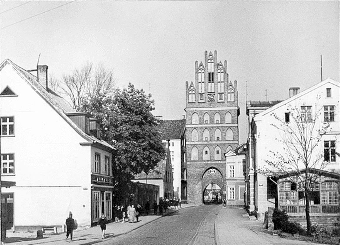 Bartoszyce. Das Heilsberger Tor, 1965