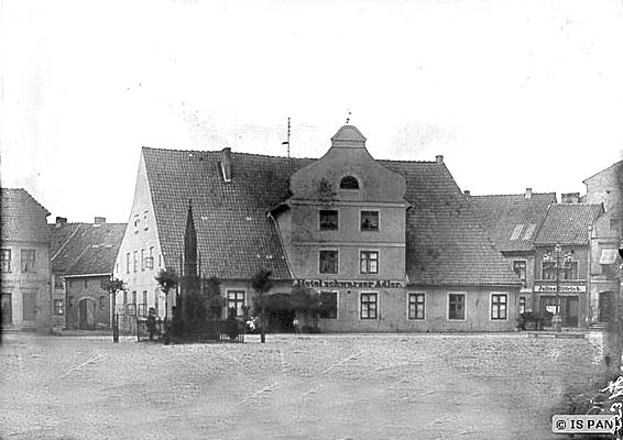 Braniewo. Altes Hotel 'Schwarzer Adler', 1906