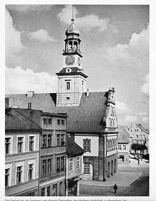 Braniewo. Rathaus