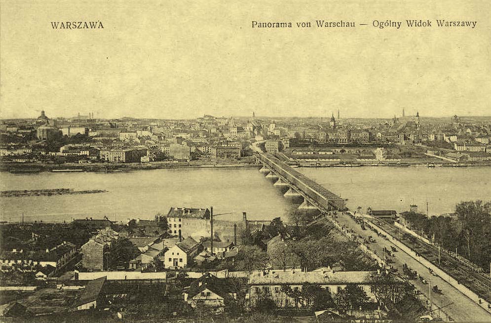 Warsaw. Panorama der Stadt