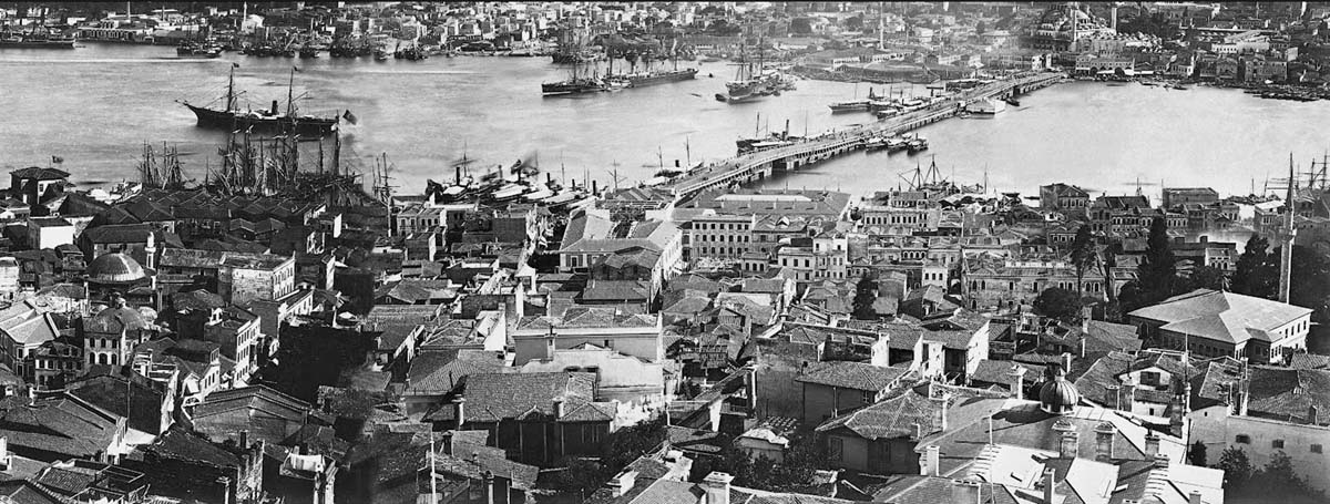 Istanbul. Panorama of port