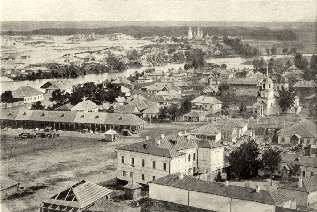 Chyhyryn. Panorama of the city, 1902