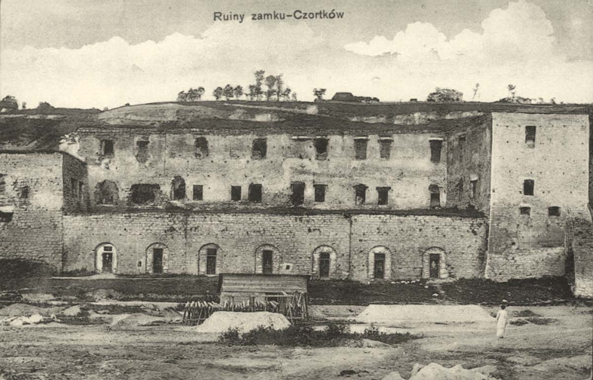 Chortkiv. Ruins of Castle, 1902