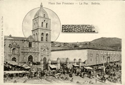 La Paz. Plaza San Francisco