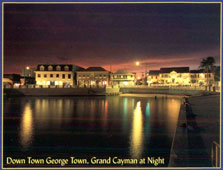 George Town. George Town at night