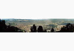 Bogotá. Panorama of the city
