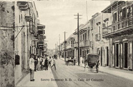 Santo Domingo. Calle de Comercio