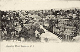 Kingston. Panorama of the city