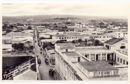 Managua. Panorama of downtown