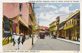 Panama City. Central Avenue