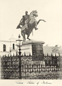 Lima. Statue of Simón Bolivar