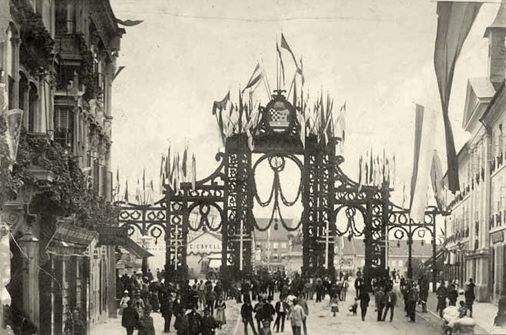 Zagreb. Arch, 1895