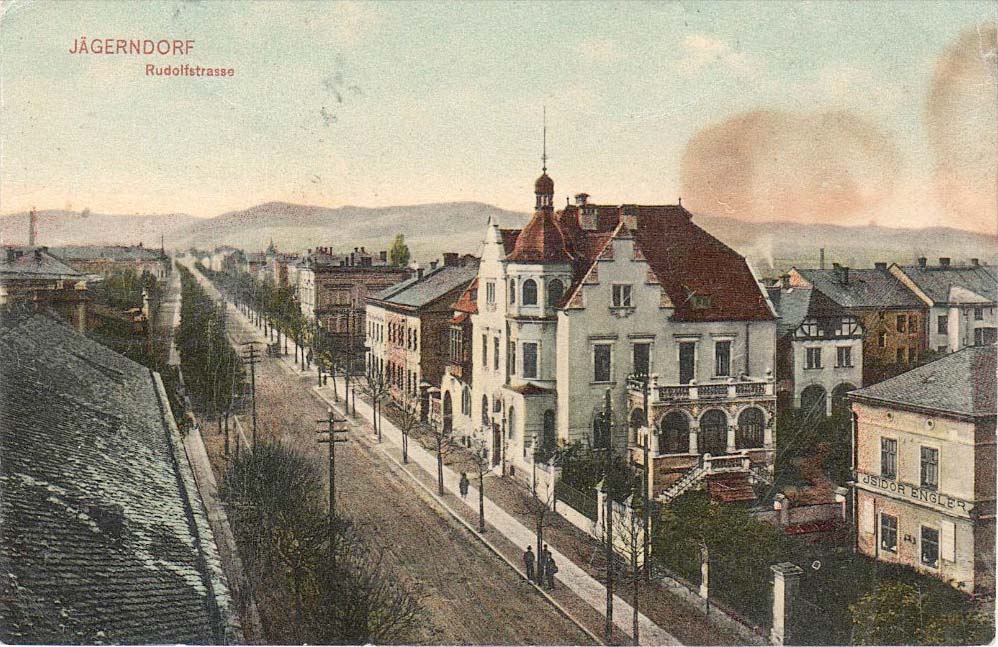 Krnov. Rudolfstrasse