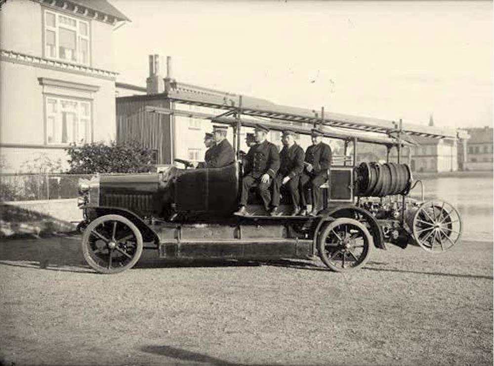 Reykjavik. Firefighters, 1925
