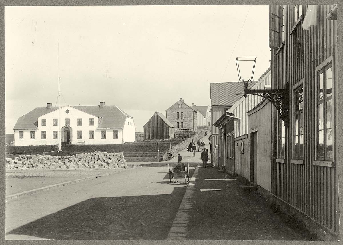 Reykjavik. Governor's House, circa 1900