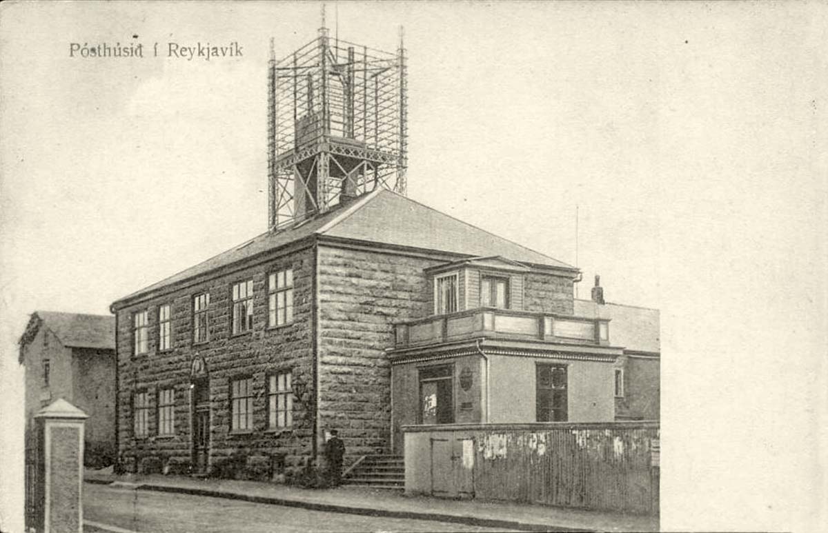 Reykjavik. Post Office, circa 1910