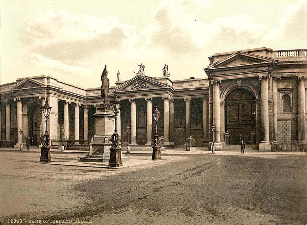 Dublin. Bank of Ireland, circa 1900