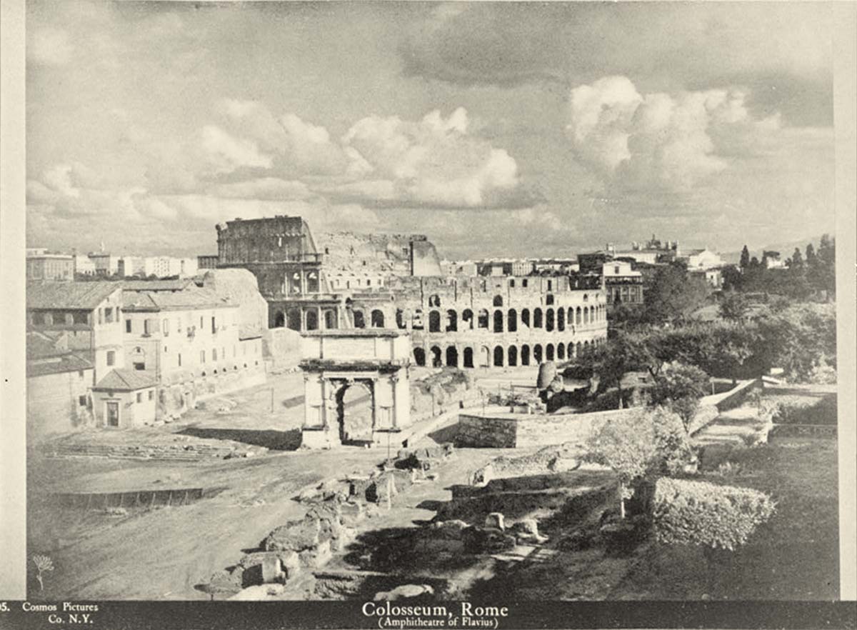 Rome. Colosseum, circa 1900