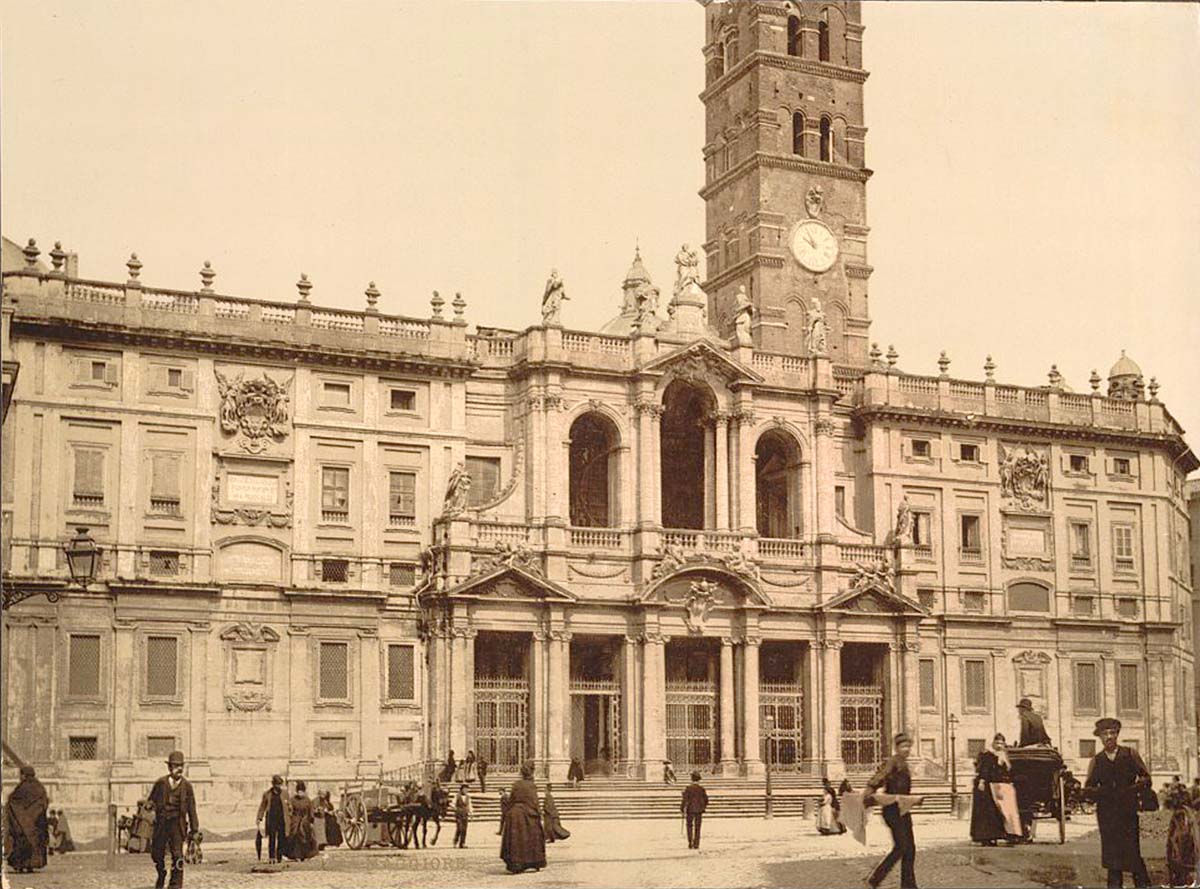 Rome. Santa Maria Maggiore, circa 1890