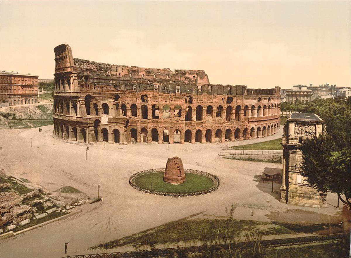 Rome. The Colisuem, circa 1890