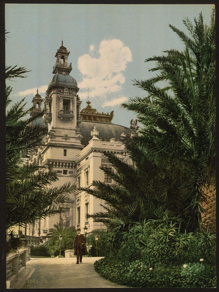 Monte Carlo. The theatre, 1890